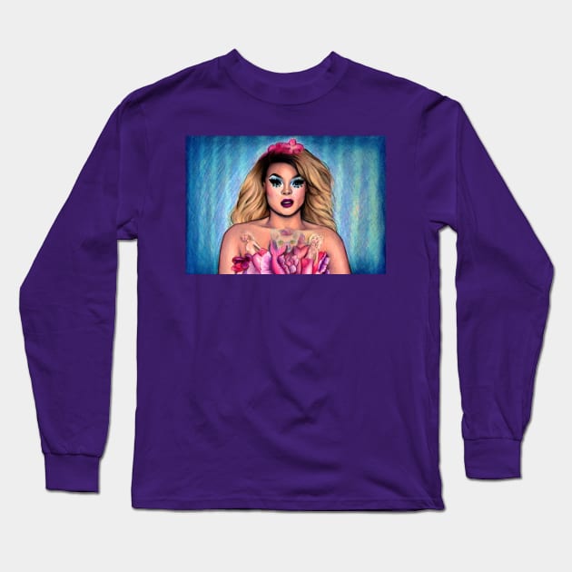 MISS VANJIE Long Sleeve T-Shirt by SianPosy